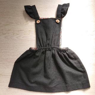 ザラキッズ(ZARA KIDS)の新品未使用 ZARAbaby 98 ワンピース 黒(その他)