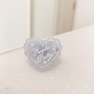 アンジェリックプリティー(Angelic Pretty)のAngelic Pretty トッピングハートリング サックス jsk op(リング(指輪))