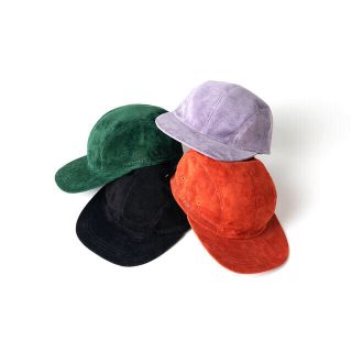 シュプリーム(Supreme)のTIGHTBOOTH SUEDE LOGO CAP オレンジ(キャップ)