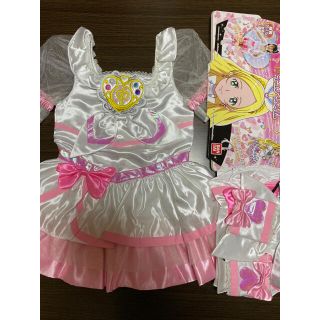 バンダイ(BANDAI)のスイートプリキュア  なりきりドレス　サイズ110㎝(ワンピース)