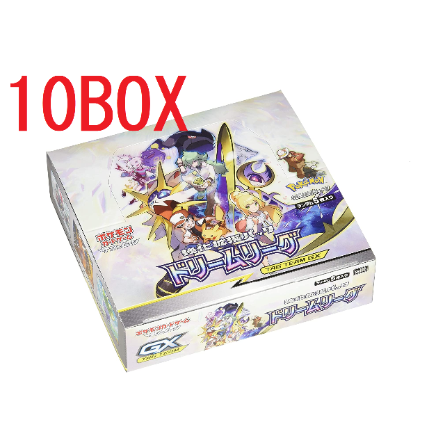 【10BOX】ポケモン ドリームリーグ シュリンク付