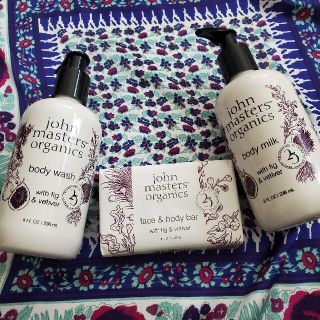 ジョンマスターオーガニック(John Masters Organics)のjohn masters organicsボディミルク＆ウォッシュ＆ソープセッ(ボディソープ/石鹸)