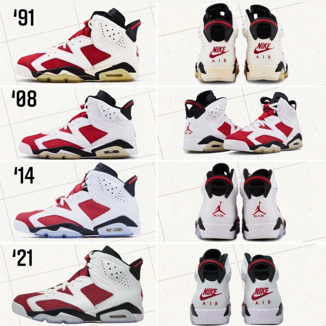 サイズ別最安値】air jordan 6 carmine | afcoo.com