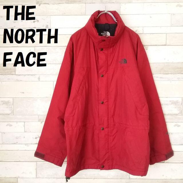 THE NORTH FACE(ザノースフェイス)のノースフェイス ゴアテックスマウンテンパーカー ワンポイント刺繍ロゴ 収納フード メンズのジャケット/アウター(マウンテンパーカー)の商品写真