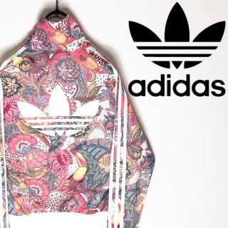 アディダス(adidas)のadidas アディダス ジャージ ブルゾン マルチカラー スポーツMIX 美品(ブルゾン)