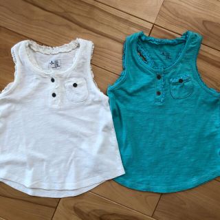 ベビーギャップ(babyGAP)のGAP  タンクトップ　2枚セット　100cm(Tシャツ/カットソー)