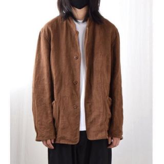 コモリ(COMOLI)のCOMOLI 21ss ヘンプダックスタンドカラージャケット(Gジャン/デニムジャケット)