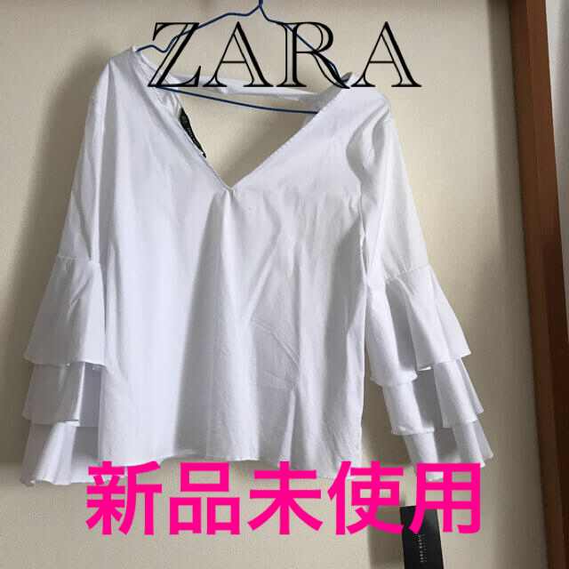 ZARA(ザラ)のmark様専用　ZARA  トップス　新品未使用　タグ付き レディースのトップス(シャツ/ブラウス(長袖/七分))の商品写真