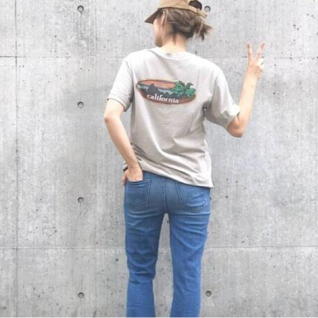 DEUXIEME CLASSE(ドゥーズィエムクラス)のDeuxieme Classe_バックプリントT レディースのトップス(Tシャツ(半袖/袖なし))の商品写真