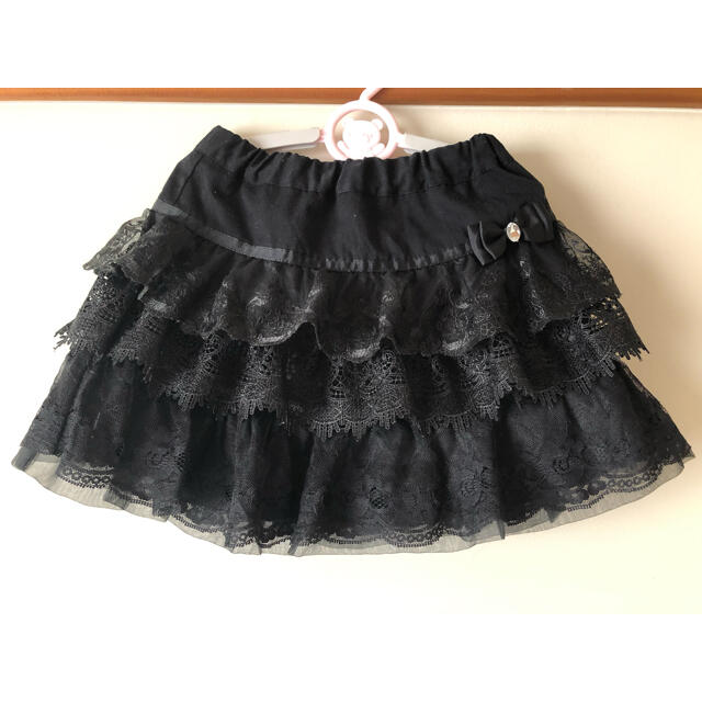 anyFAM(エニィファム)のanyFAM フリルチュールスカート　size110 キッズ/ベビー/マタニティのキッズ服女の子用(90cm~)(スカート)の商品写真