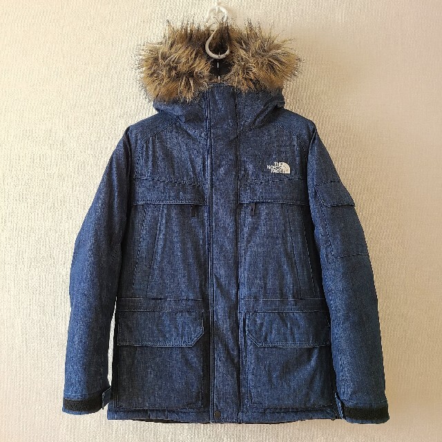 綿100％裏Denim McMurdo Parka デニム マクマードパーカ