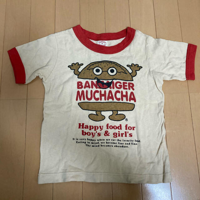 muchacha(ムチャチャ)のmuchacha ムチャチャ　M バーガー　110〜120 キッズ/ベビー/マタニティのキッズ服女の子用(90cm~)(Tシャツ/カットソー)の商品写真