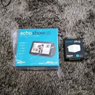 エコー(ECHO)の新品未開封 2点セット echo show 5 Amazon純正スマートプラグ(スピーカー)