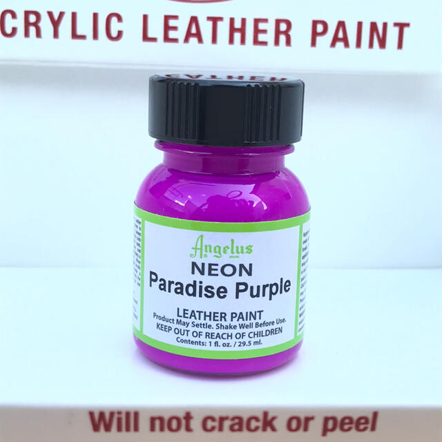 【Paradise Purple】Angelus paintアンジェラスペイント エンタメ/ホビーのアート用品(絵の具/ポスターカラー)の商品写真