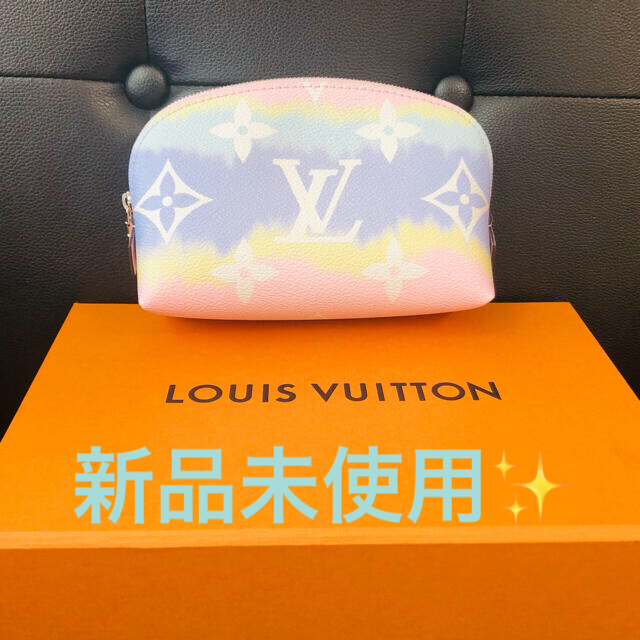 LOUIS VUITTON(ルイヴィトン)の【新品未使用】【希少】ルイヴィトン（LOUIS VUITTON）ポーチパステル レディースのファッション小物(ポーチ)の商品写真