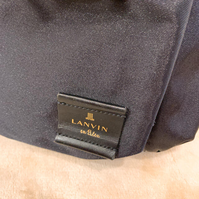 LANVIN en Bleu(ランバンオンブルー)のLANVIN en Bleu ナイロンリュック 黒 エンタメ/ホビーのエンタメ その他(その他)の商品写真