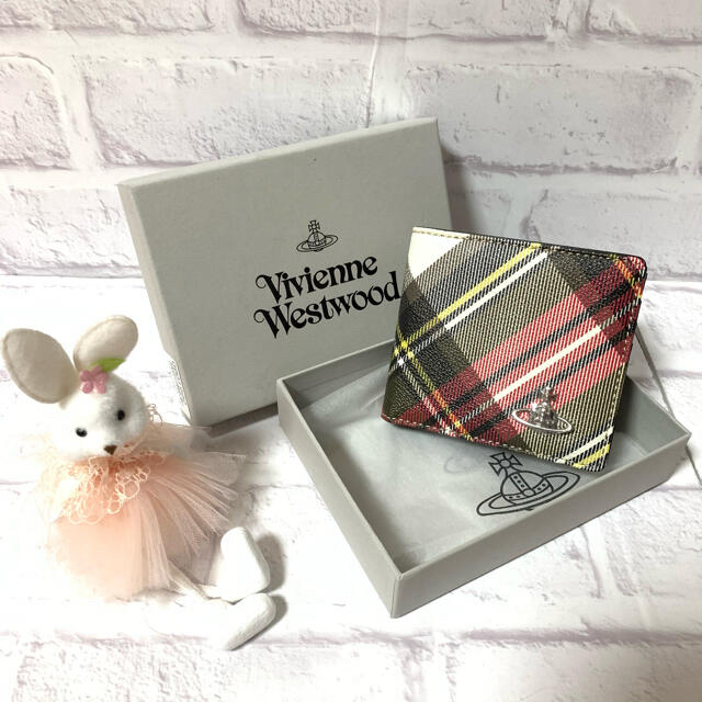 Vivienne Westwood(ヴィヴィアンウエストウッド)の新品未使用　♡ヴィヴィアン♡ 二つ折り財布 レディースのファッション小物(財布)の商品写真