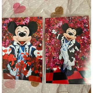 ディズニー(Disney)のイマジニングザマジック　ミッキー　ポストカード(使用済み切手/官製はがき)
