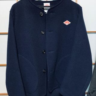 ダントンノーカラーウールモッサジャケット