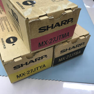 シャープ(SHARP)のSHARP MX 27JTMA トナーカードリッジ　新品未使用(OA機器)