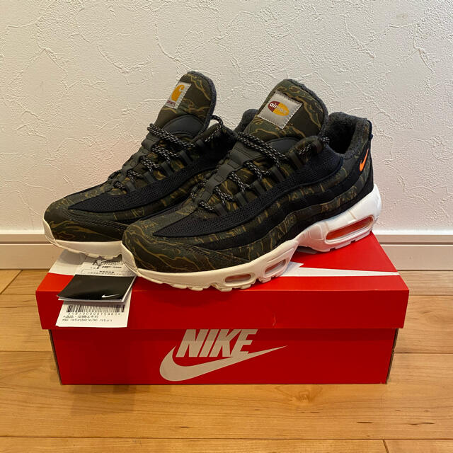 スニーカーNIKE AIR MAX 95 WIP carhartt WIP 28.5cm