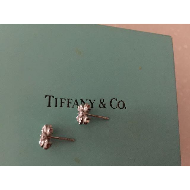 Tiffany & Co.(ティファニー)の最終価格ティファニーTiffany & Coダイヤモンドピアス PT950 レディースのアクセサリー(ピアス)の商品写真