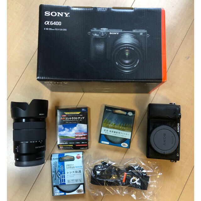 SONY α6400 高倍率ズームレンズキット おまけ付き 【高価値