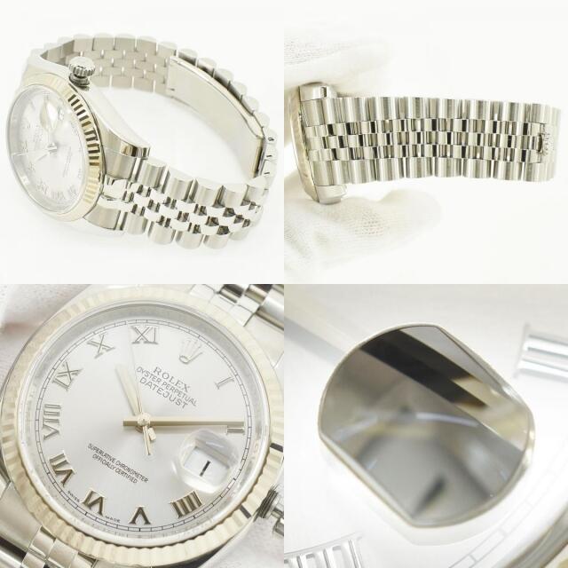 ROLEX(ロレックス)のロレックス オイスターパーペチュアル デイトジャスト メンズウォッチ 腕時計 メンズの時計(腕時計(アナログ))の商品写真