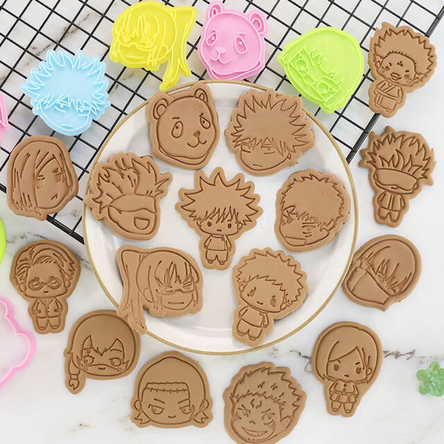 新品 呪術廻戦 人気キャラクター 8個セットクッキー 型抜き ねんどぬき型の通販 By Gokuri S Shop ラクマ 新品 呪術廻戦 人気キャラクター 8個セットクッキー 型抜き ねんどぬき型の通販 By Gokuri S Shop ラクマ