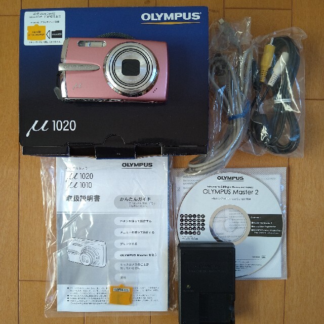 OLYMPUS(オリンパス)のOLYMPUSオリンパスデジタルカメラμ1020デジカメ スマホ/家電/カメラのカメラ(コンパクトデジタルカメラ)の商品写真