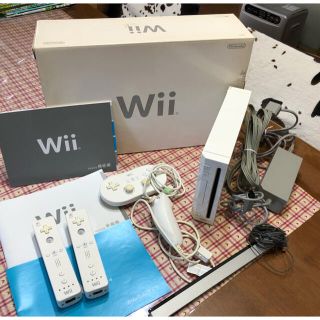 ウィー(Wii)のNintendo ニンテンドーWii ウィー ジャンク(家庭用ゲーム機本体)