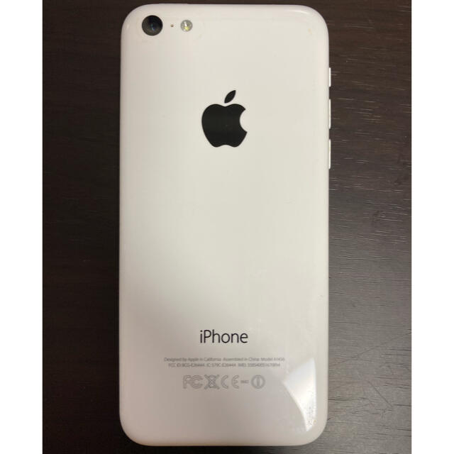 iPhone(アイフォーン)のiPhone 5C 16GB docomo ホワイト スマホ/家電/カメラのスマートフォン/携帯電話(スマートフォン本体)の商品写真