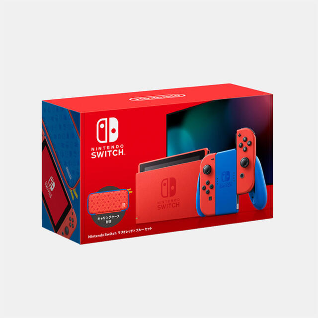 ゲームソフト/ゲーム機本体Nintendo Switch マリオレッド×ブルー セット 任天堂ストア