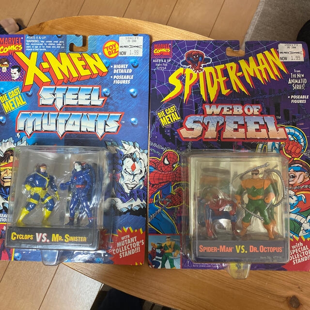 X-MEN スパイダーマン　フィギュアセット