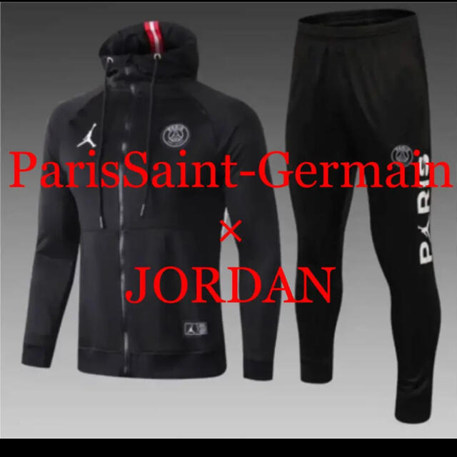 UKドリルUKdParis Saint Germain × JORDAN スウェットセットアップ