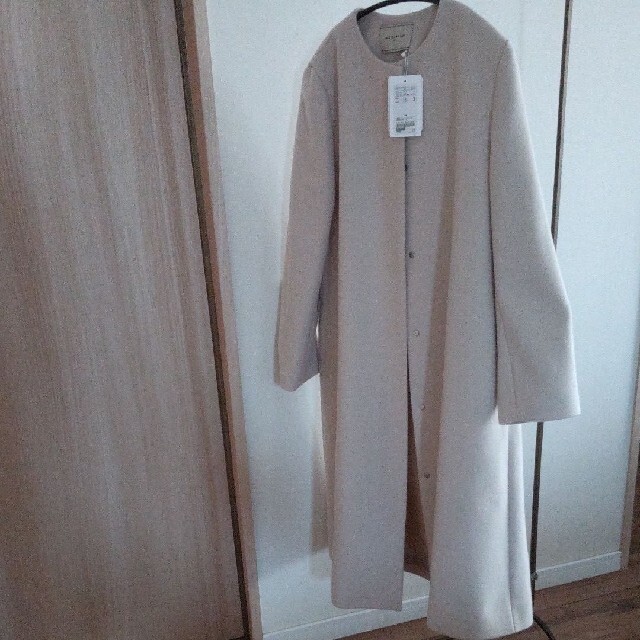 ユナイテッドアローズ☆ノーカラーコート(新品) 多様な 50.0%OFF www