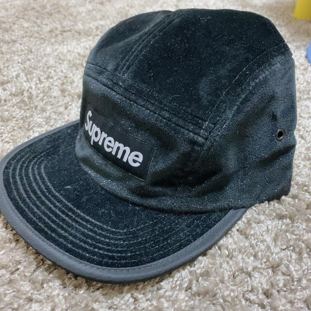 Supreme(シュプリーム)の[美品] Supreme シュプリーム キャップ 黒  メンズの帽子(キャップ)の商品写真