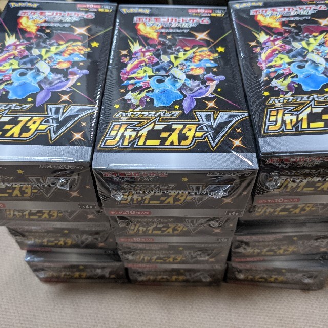 新品 即納 ポケモン シャイニースターV シュリンク付き 12BOX