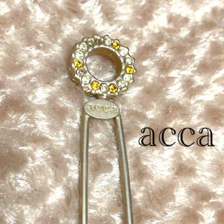 アッカ(acca)のacca 高級ブランド　アッカ ヘアアクセサリー(ヘアピン)