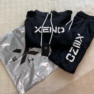 美品】XENO パーカー パンツ セットアップ Black 黒 Ｓの通販 by