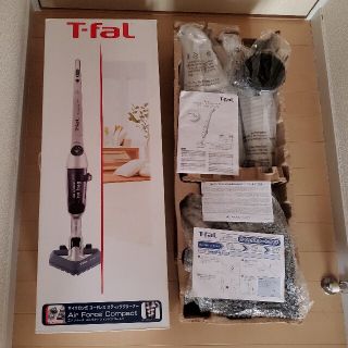 ティファール(T-fal)のコードレスクリーナー　新品同様　サイクロン式(掃除機)