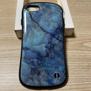 iFace「Marble Blue」iPhone8/7 中古(iPhoneケース)