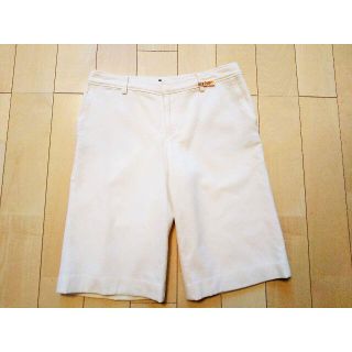 ボールジィ(Ballsey)の2～3度のみ着用！アイボリーの色味が上品なBALLSEYウールハーフパンツ(ハーフパンツ)