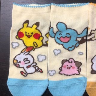 ポケモン - ポケモン × カナヘイ 靴下 2足セット ソックス ピカチュウ