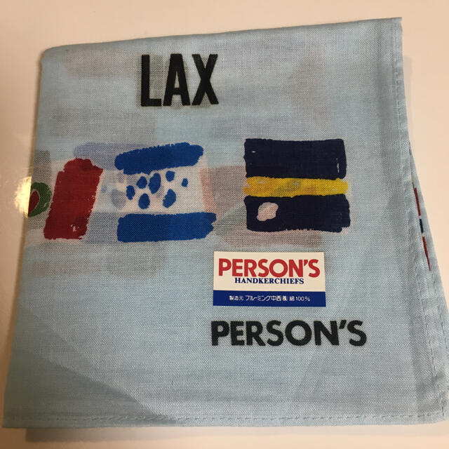 PERSON'S(パーソンズ)のハンカチ　パーソンズ　国旗 メンズのファッション小物(ハンカチ/ポケットチーフ)の商品写真