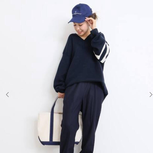 ☆Deuxieme Classe☆Oversized Vネックセーター☆ネイビー ☆Deuxieme Classe☆Oversized Vネックセーター☆ネイビー