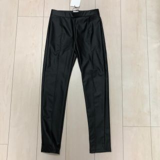 ザラキッズ(ZARA KIDS)のレザー風レギンス152(レギンス/スパッツ)