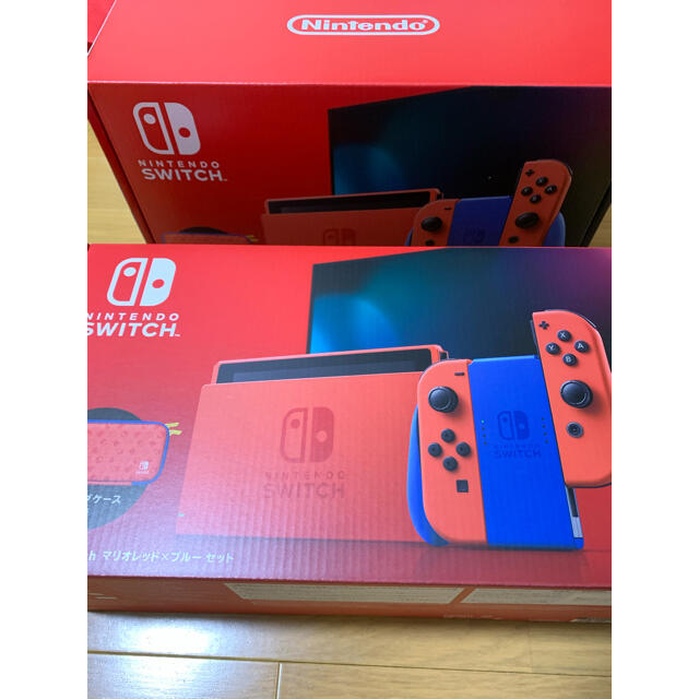 エンタメ/ホビーNintendo Switch Mario color 2台セット