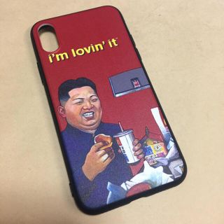 新品金正恩委員長iPhoneXRXS、スマホケースタク様専用　携帯カバー (iPhoneケース)