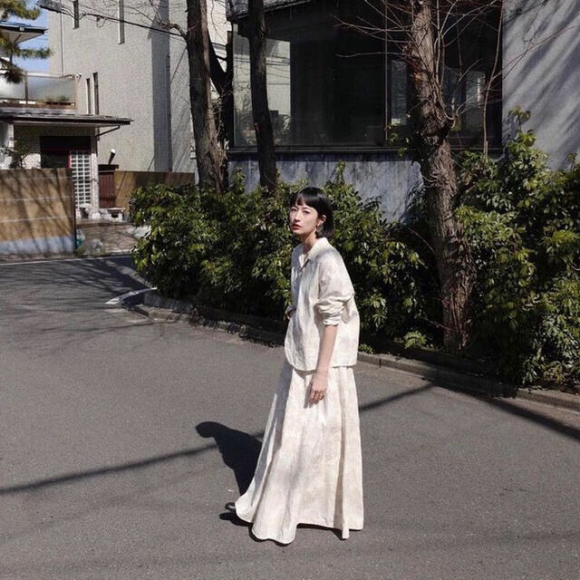 FLOWER JACQUARD SET UP\フラワージャガードセットアップ